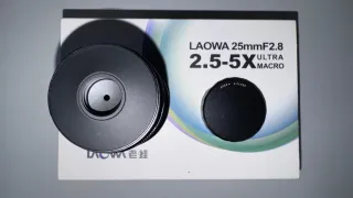 LAOWA 25mm f/2.8 2.5-5X Ultra Macro+LED-NIKON