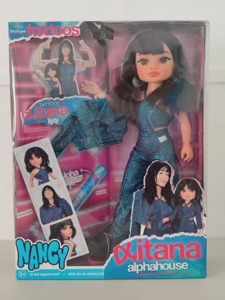 Muñeca Nancy Aitana con Tatuajes y Ropa