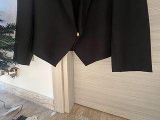 Blazer donna elegante con bottone dorato