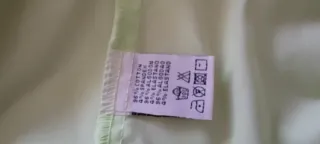 Blusa verde manga corta con bordado