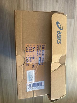 Zapatillas Asics Padel Blancas y Azules