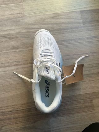 Zapatillas Asics Padel Blancas y Azules