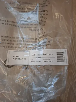 Mochila Ucon Acrobatics Gris/Verde
