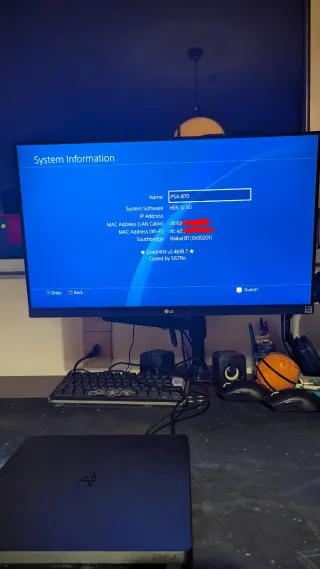 PS4 Slim FW 12.50 + BDJB