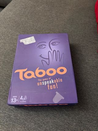 Gioco da tavolo Taboo in inglese