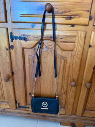 Bolso Michael Kors Negro Dorado