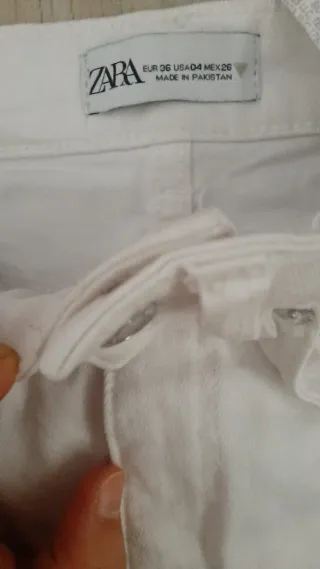 Pantalón mujer blanco