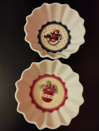 Villeroy & Boch Set 2 Ciotole Natalizie