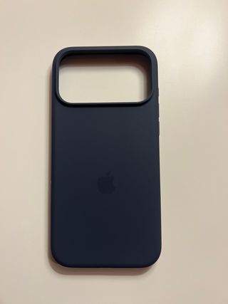 Cover iPhone 17 Pro Blu Navy Silicone