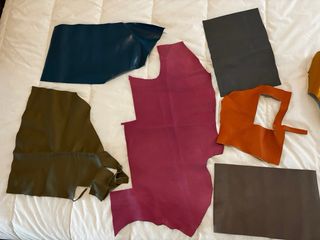 Lote Cuero Manualidades Variado