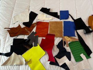 Lote Cuero Manualidades Variado