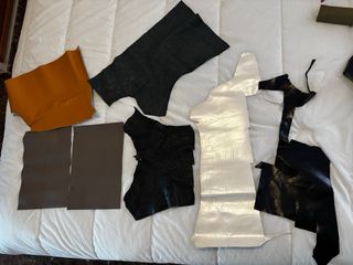 Lote Cuero Manualidades Variado