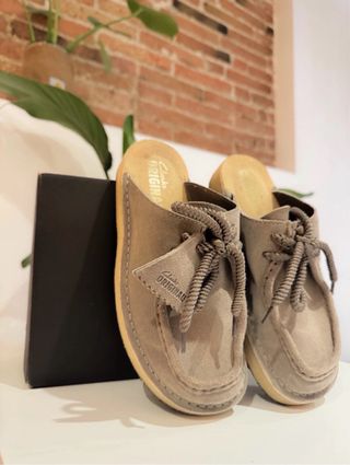 Clarks Originals Dsrtnomad Sandalias Beige Talla 3