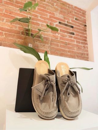 Clarks Originals Dsrtnomad Sandalias Beige Talla 3