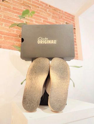 Clarks Originals Dsrtnomad Sandalias Beige Talla 3