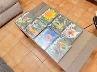 historia natural de flora, fauna y geología.