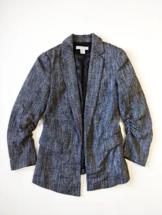 Blazer H&M Gris Mujer