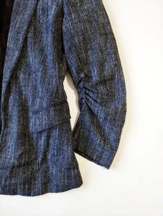 Blazer H&M Gris Mujer