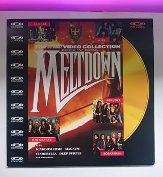 Laserdisc Laser disc Rock 'n' Roll Meltdown