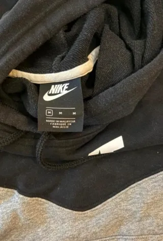 Felpa Nike M Grigia/Nera