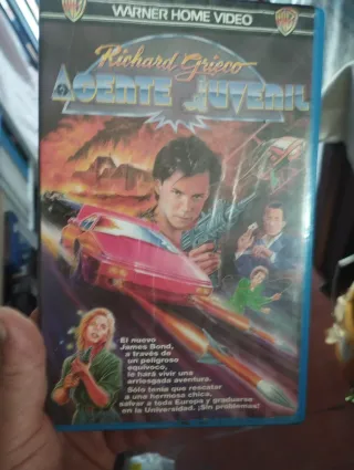 Agente Juvenil VHS Richard Grieco WB caja grande