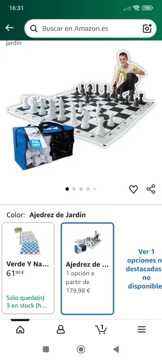 Ajedrez Gigante Infantil