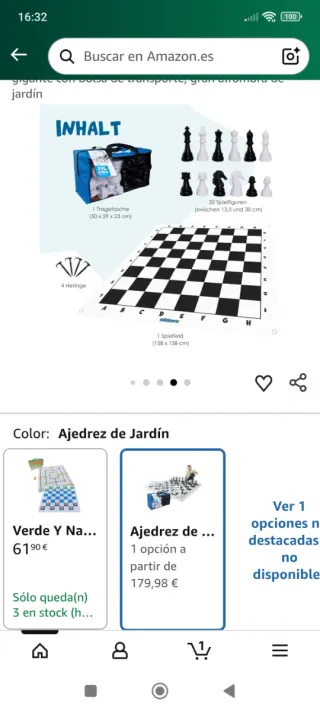 Ajedrez Gigante Infantil