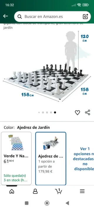 Ajedrez Gigante Infantil