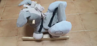 Balancín peluche burro