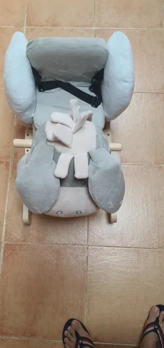 Balancín peluche burro