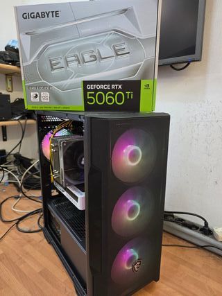 PC Gaming Ryzen 7 RTX 5060 Ti 16GB DDR5