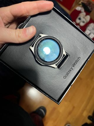 Samsung Galaxy Watch Plata/Negro