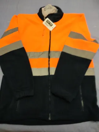 Sudadera Trabajo Talla M Naranja
