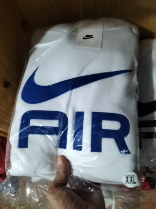 Chándal Nike Air XL Blanco y Azul