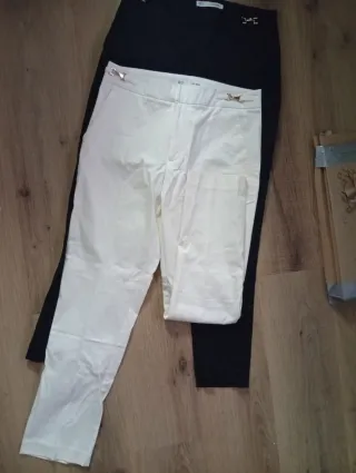 Lote 11 Pantalones Vestir Zara Negros