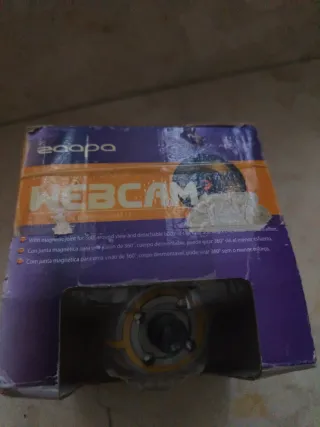 Webcam zaapa Naranja y Plata Sin abrir sin estrena