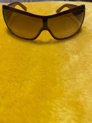 Gafas de sol Versace Marrón y Dorado