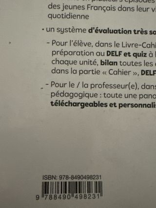 PARTAGE A2/B1 LIVRE+CAHIER