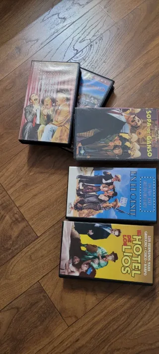 Lote 13 Películas VHS Hermanos Marx