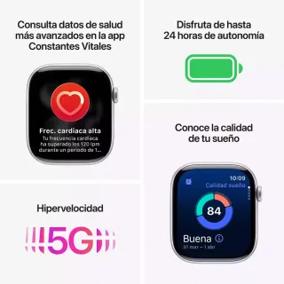 Apple Watch Series 11 GPS + Celular 42mm Oro rosa