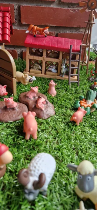 Granja de Juguete Completa