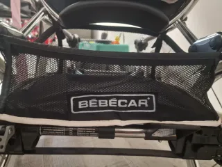 Carrinho de bebé Bébécar branco