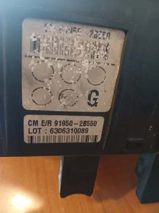 Caja Fusibles Hiundai Santa Fe 2008