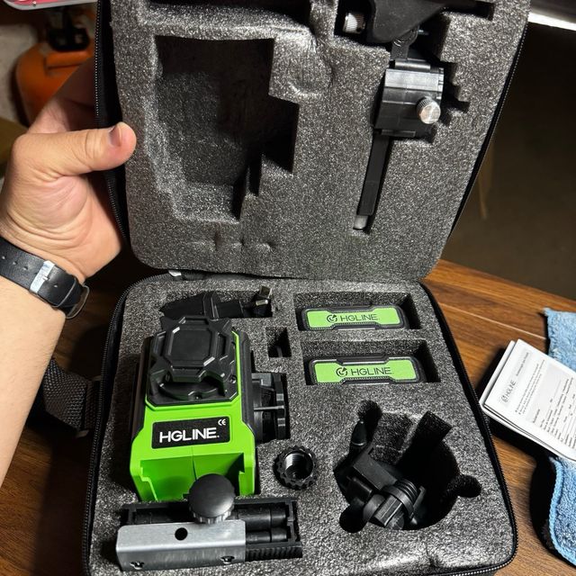 Livello Laser HGLINE 4D 16 Linee Verdi