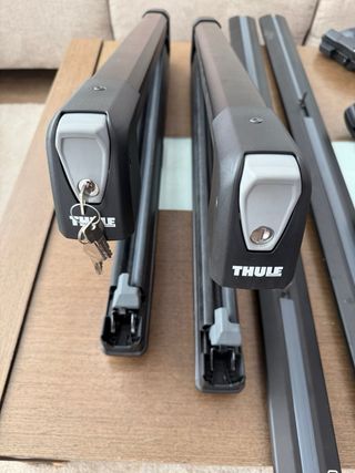 Portaesquís Thule + Barras Techo