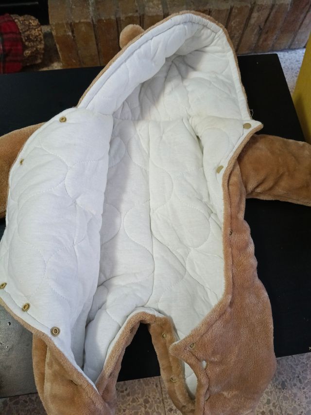 Saco bebé buzo osito