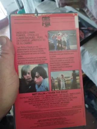 VHS En el Abismo Matt Dillon CBS FOX