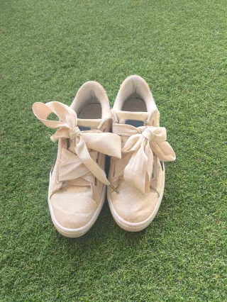 Zapatillas Puma Mujer Talla 38 Beige