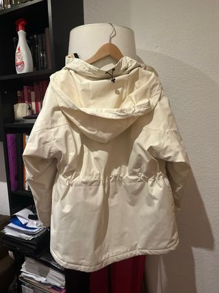 Conjunto Ski Mono y Anorak Blanco/Negro