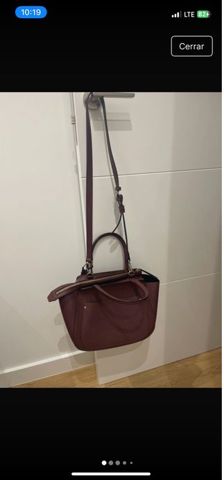 Bolso Zara Burdeos